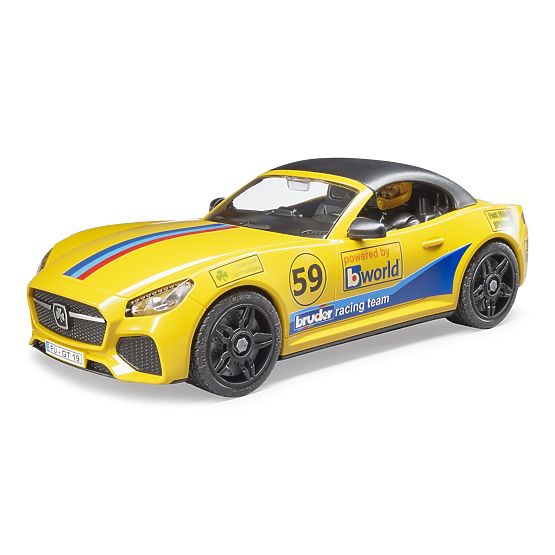 Bruder terensko vozilo RAM sa sportskim automobilom i figuricom