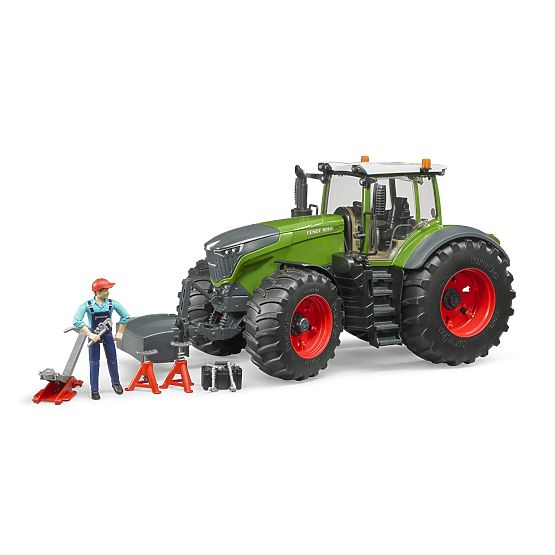 Bruder Traktor Fendt 1050 Vario s mehaničarom i radioničkim alatom 1:16