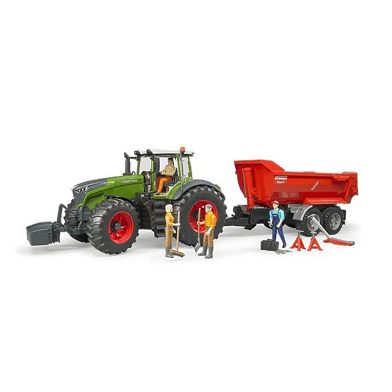 Bruder Traktor Fendt 1050 Vario s mehaničarom i radioničkim alatom 1:16