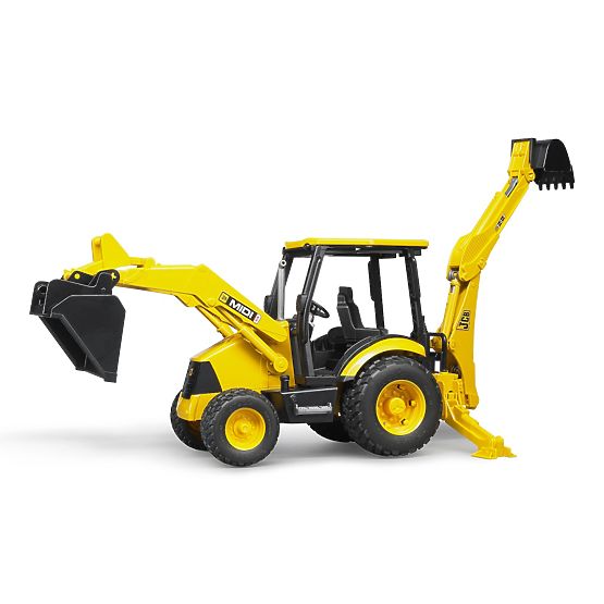 Bruder traktor JCB MIDI prednji utovarivač s rovokopačem