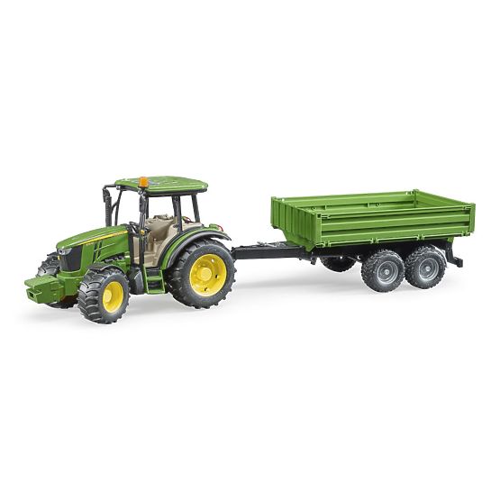Bruder traktor John Deere s prikolicom