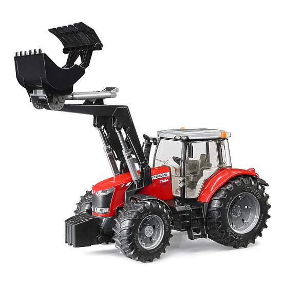 Bruder traktor MASSEY FERGUSON 7624 s prednjim utovarivačem