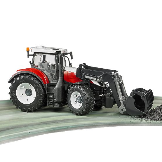 Bruder traktor Steyr 6300 Terrus CVT s prednjim utovarivačem