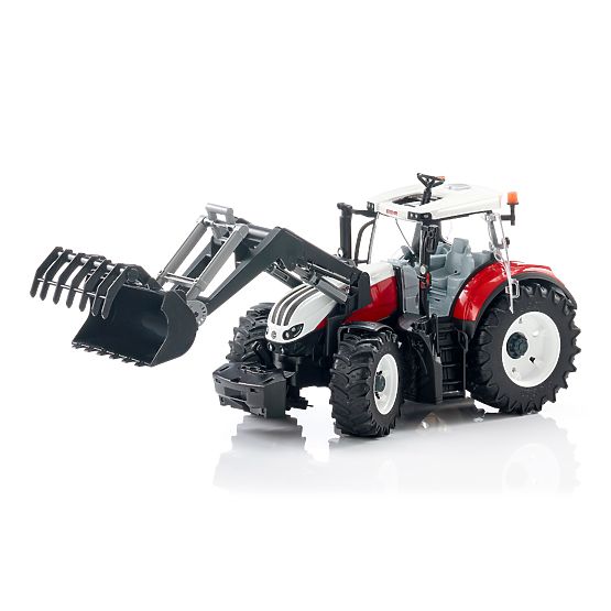 Bruder traktor Steyr 6300 Terrus CVT s prednjim utovarivačem