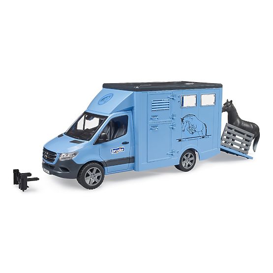 Bruder Vozilo za prijevoz životinja MB Sprinter s figurom konja