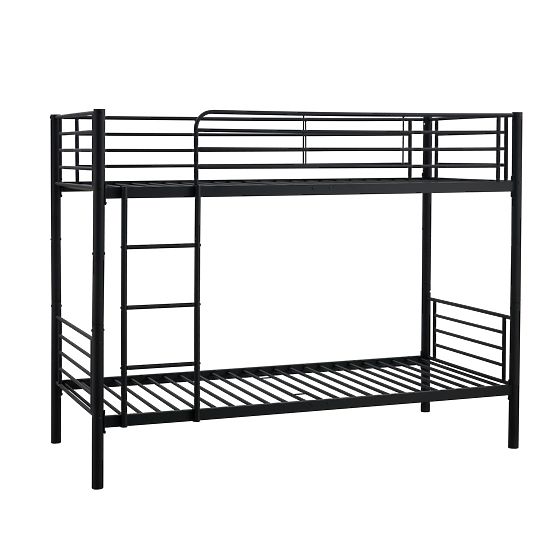Dvokatni metalni krevet BUNKY 200x90 cm - crni