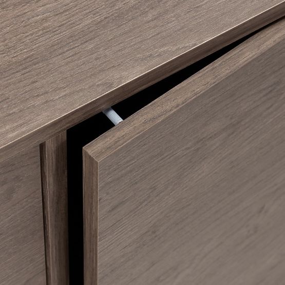 Četverovratna komoda Kanso, Hrast Baltic Storm