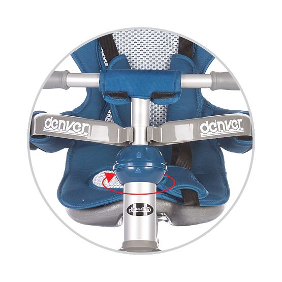 CHIPOLINO Tříkolka se stříškou Denver