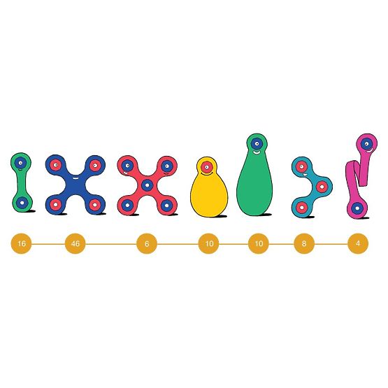 Clixo, Classroom Pack, 100 elemenata