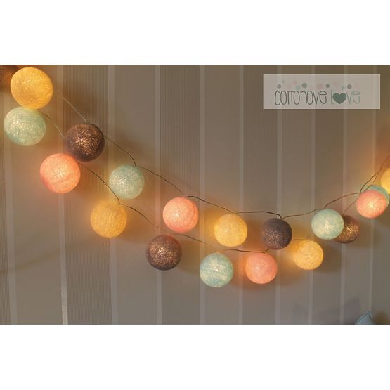 Cotton balls - pudrové