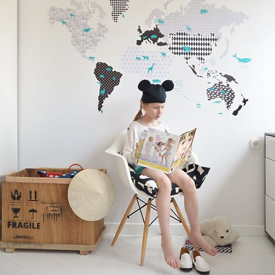 Dekorace na zeď DEKORNIK - Mapa 3