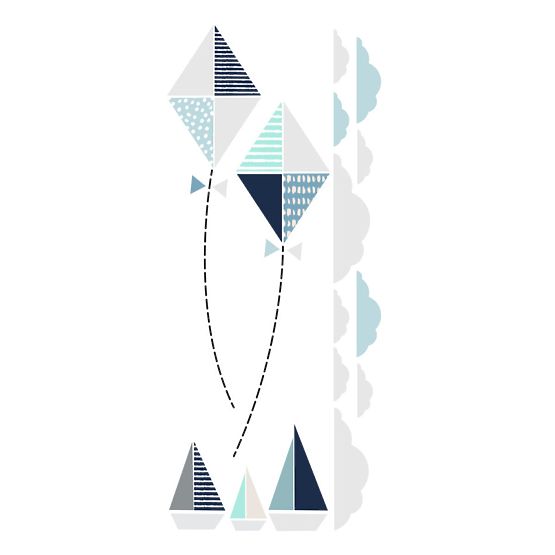 Dekorace na zeď - Létající draci