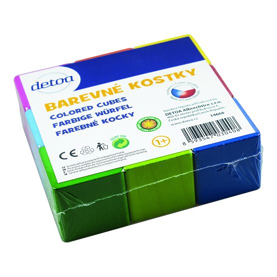 Detoa Šarene kocke 9 kom