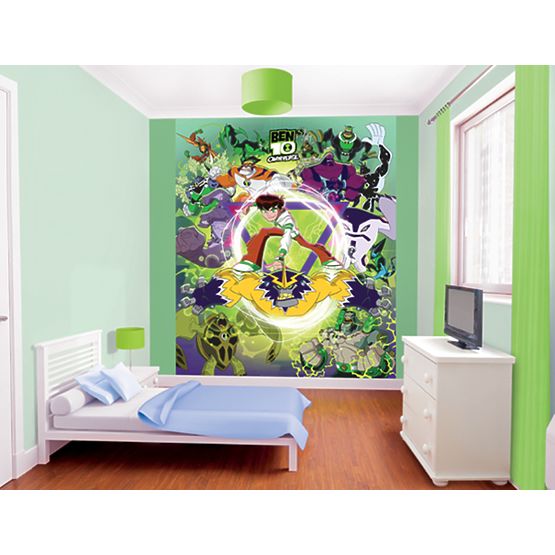 Dětská 8 dílná fototapeta - Ben 10 Omniverse