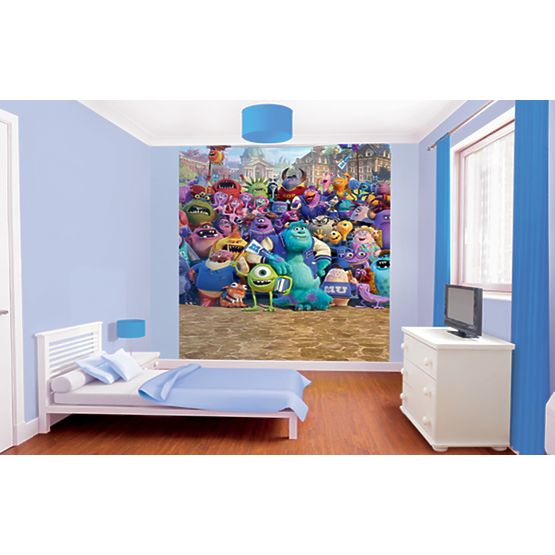 Dětská 8 dílná fototapeta - Monsters University