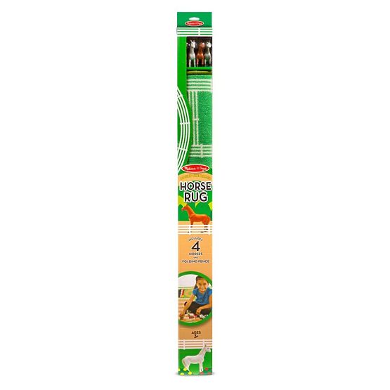 Dětská hrací podložka Koňská farma