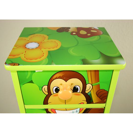 Dětská komoda Jungle 7 šuplíků