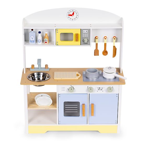 Dječja kuhinja pećnica perilica mikrovalna 12 dodataka ECOTOYS