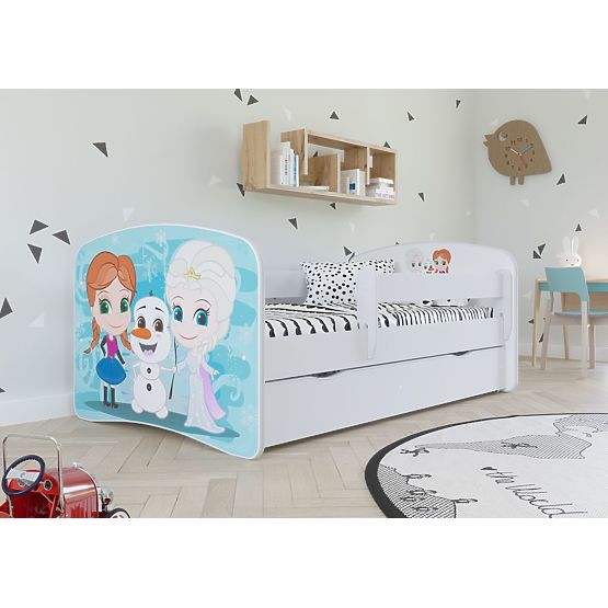 Dječji krevet s ogradom - Frozen 2