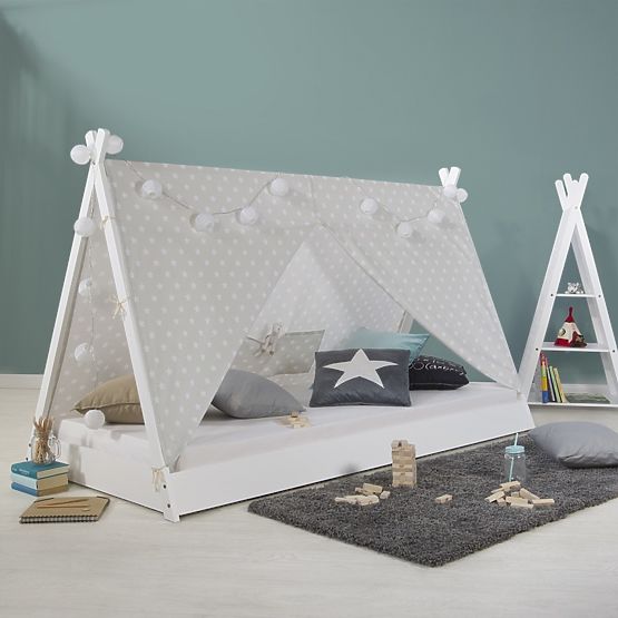 Dječji krevet Teepee 200x90 cm - bijeli