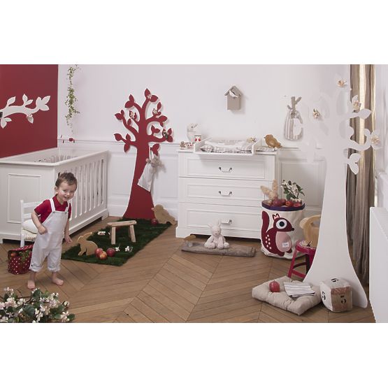 Dětská postýlka Ines - bílá