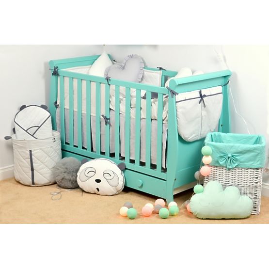 Dětská postýlka Míša mátová