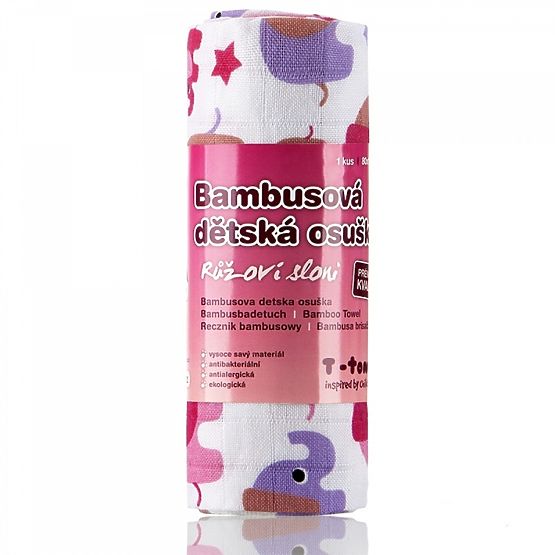 Dětské bambusové osušky s potiskem