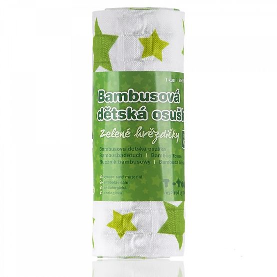 Dětské bambusové osušky s potiskem