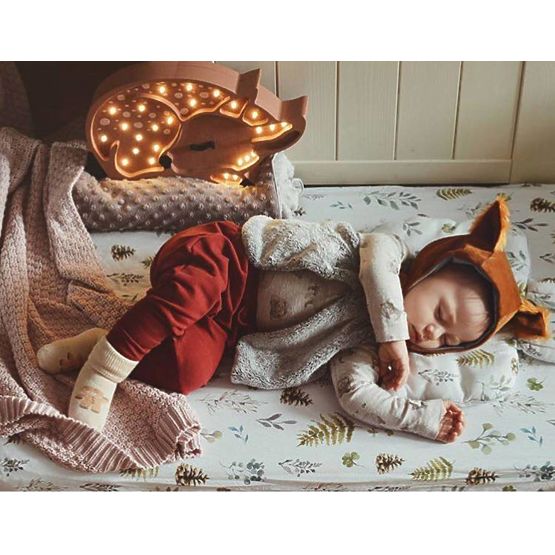 Dětské dřevěné svítidlo Srnka