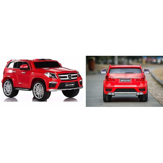 Dětské elektrické vozítko Mercedes červený