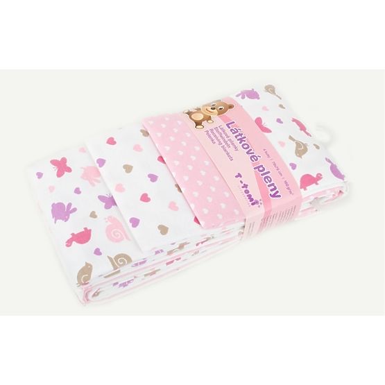 Dětské látkové pleny s potiskem