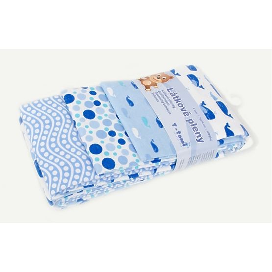 Dětské látkové pleny s potiskem