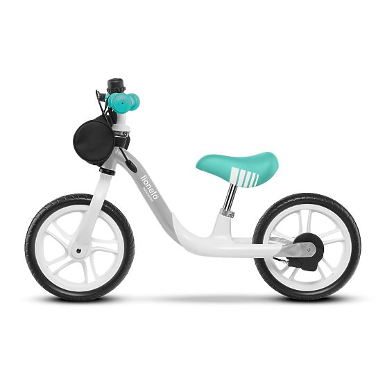 Dječji izbacivač Arie s ručnom kočnicom - sivo-zeleni