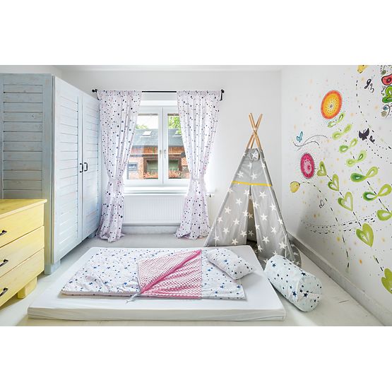 Dětské závěsy Hvězdy 43