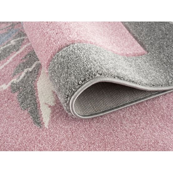 Dětský koberec Lapač snů - růžovo-šedý