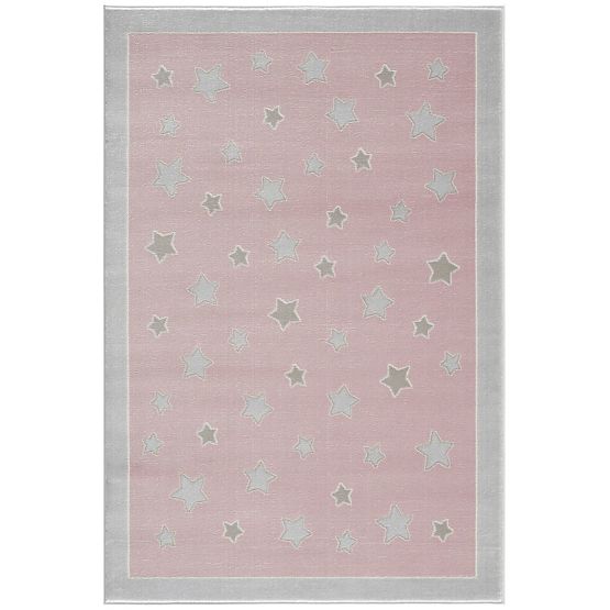 Dětský koberec Planet - růžový