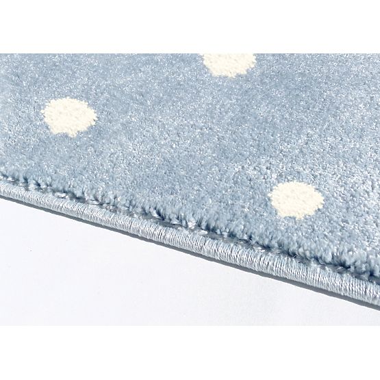 Dětský koberec Sovičky modrá