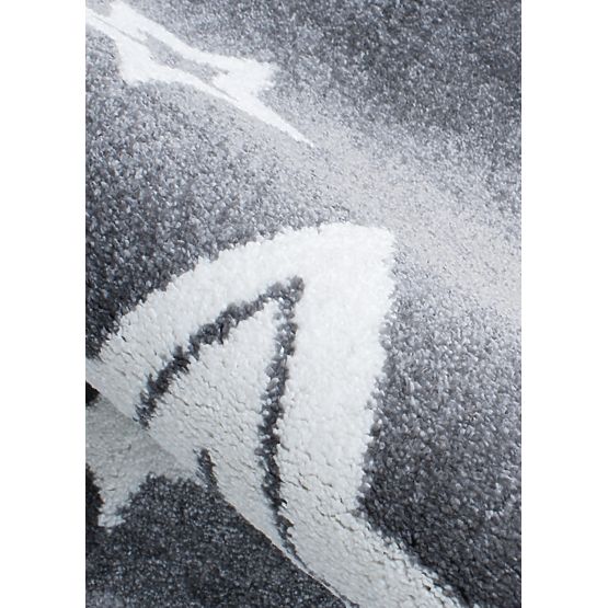 Dětský koberec STARLIGHT šedá/bílá