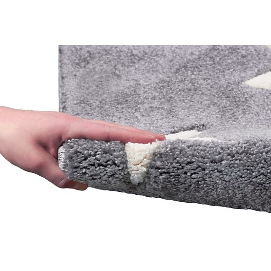 Dětský koberec STARLIGHT šedá/bílá