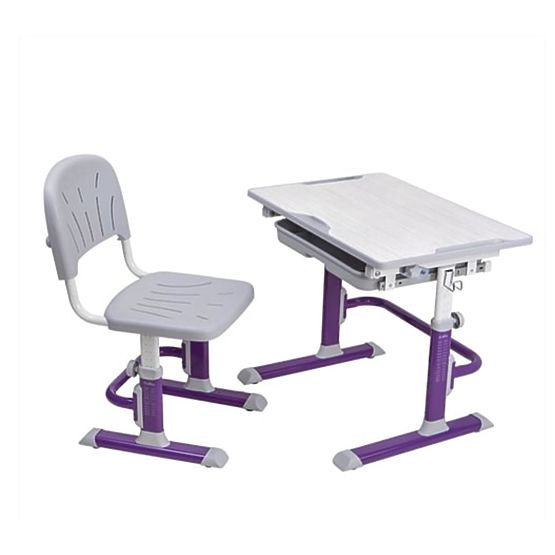 Dětský psací stůl + židle Cubby Lupin - fialový