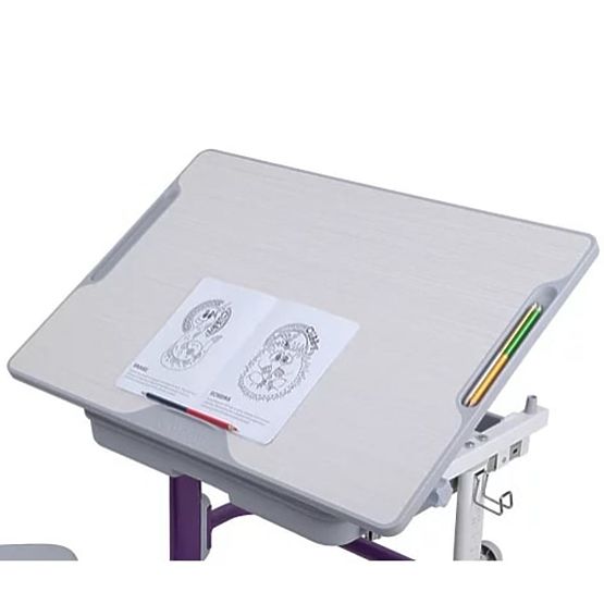 Dětský psací stůl + židle Cubby Lupin - fialový