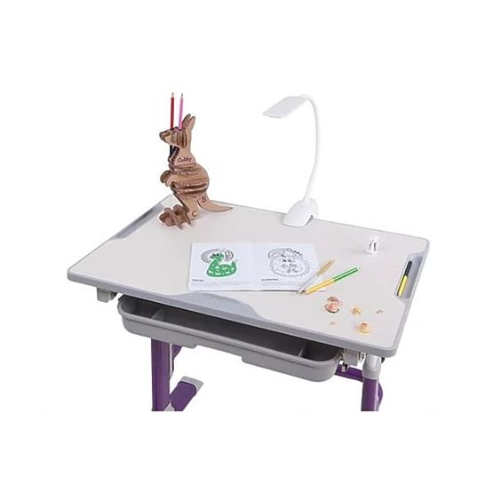 Dětský psací stůl + židle Cubby Lupin - fialový