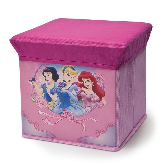 Dětský taburet s úložným prostorem Princess
