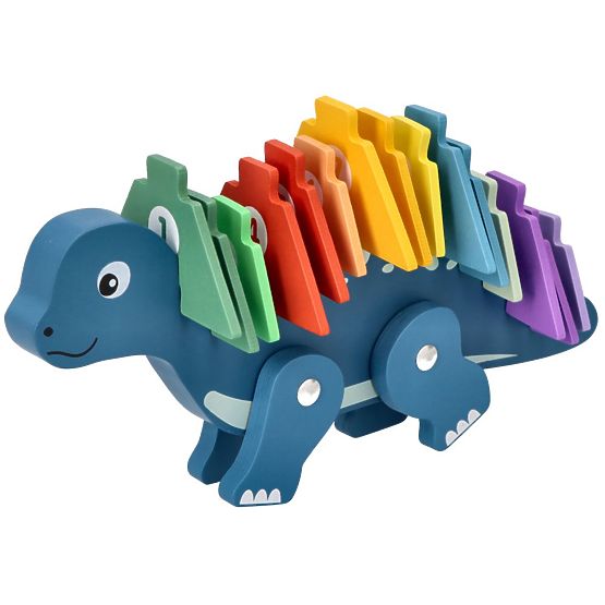 Dinosaur s brojevnim slagalicama