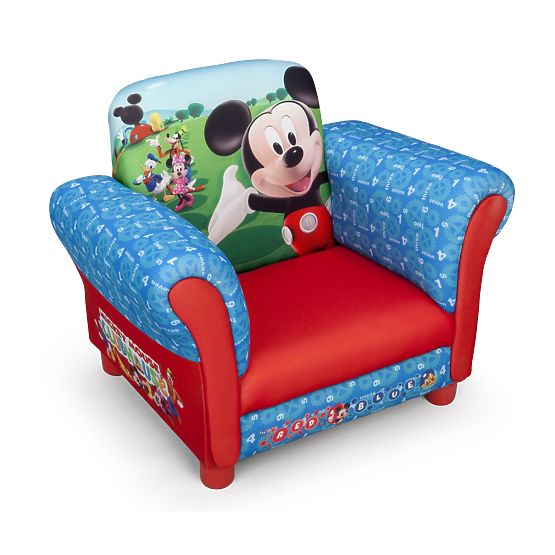 Disney dětské čalouněné křesílko Mickey Mouse