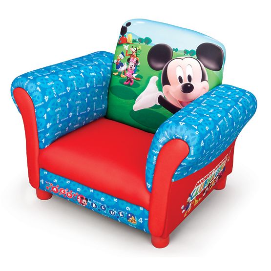 Disney dětské čalouněné křesílko Mickey Mouse