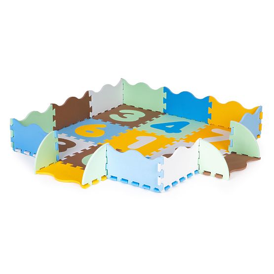 Dječja edukativna podloga od pjene - puzzle brojevi