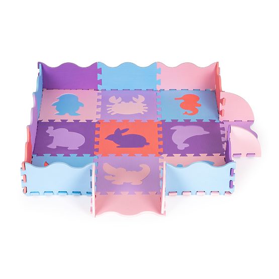 Dječja edukativna podloga od pjene - puzzle životinje