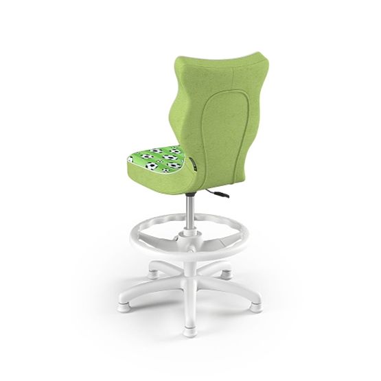 Dječja ergonomska stolica za pisanje prilagođena visini 119-142 cm - nogometne lopte