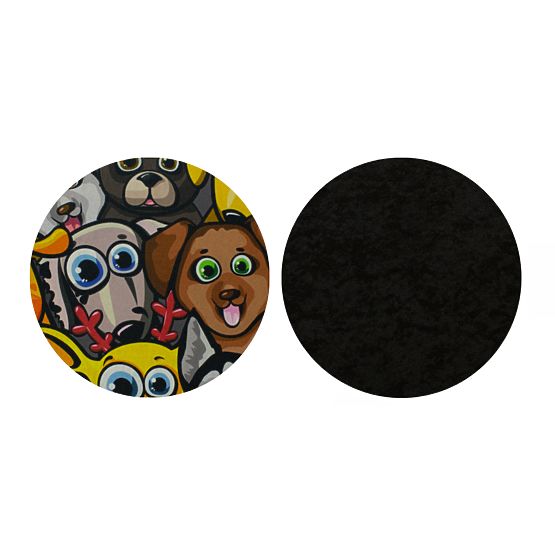 Dječja ergonomska stolica za pisaći stol prilagođena visini 119-142 cm - životinje